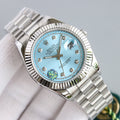 DATEJUST 41 STAINLESS STEEL CASE DIAMOND NUMERALS