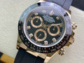 DAYTONA ROSE ROSE GOLD 40MM CERAMIC DIAMOND NUMERALS