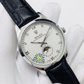 OYSTER PERPETUAL 41 MOONPHASE STEEL CASE WHITE DIAL